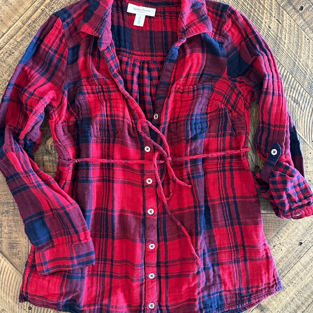 Motherhood Maternity Button-Up Shirt